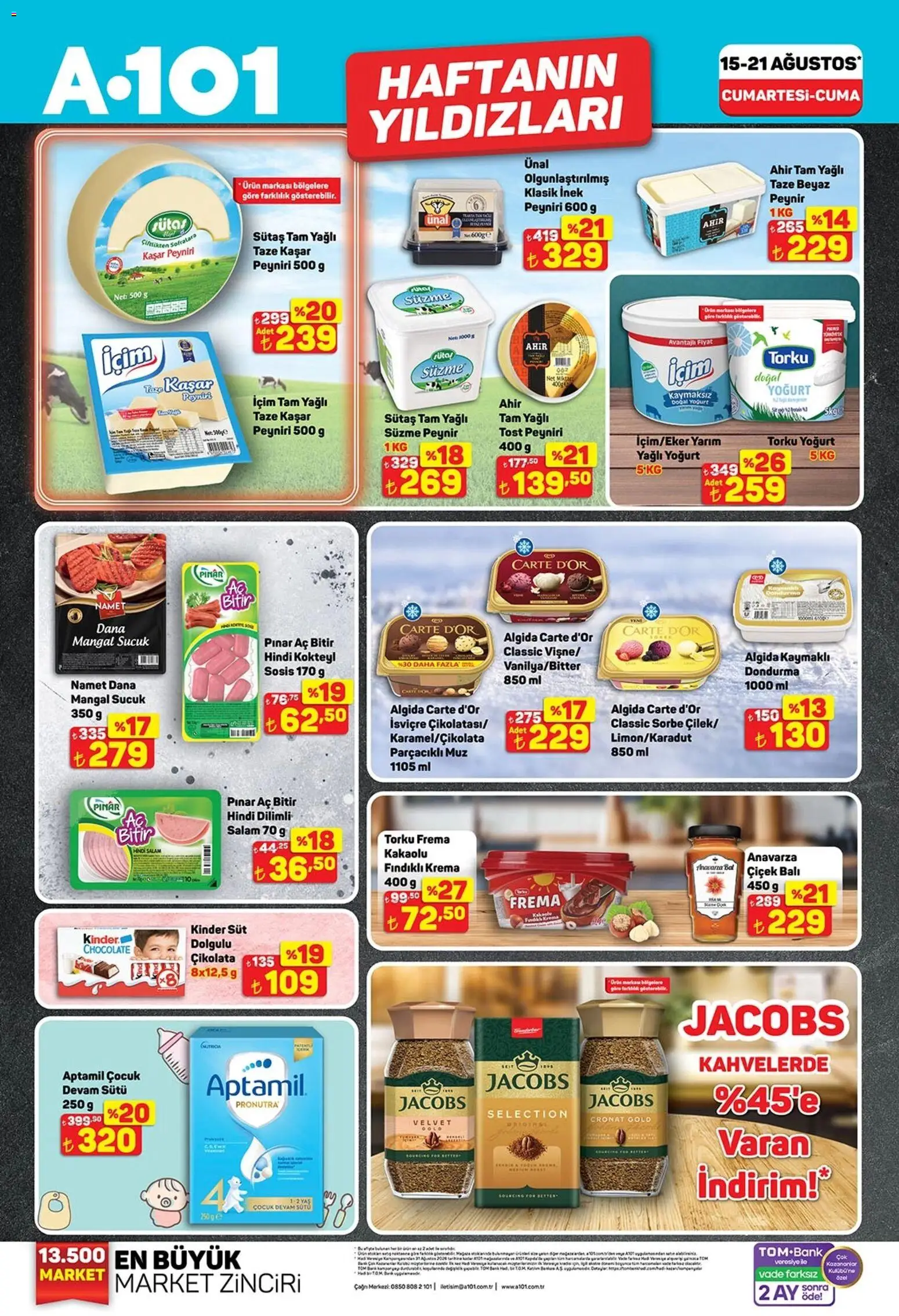 A101 A101 Katalog 15.08.2026 - Broşürünün önizlemesi