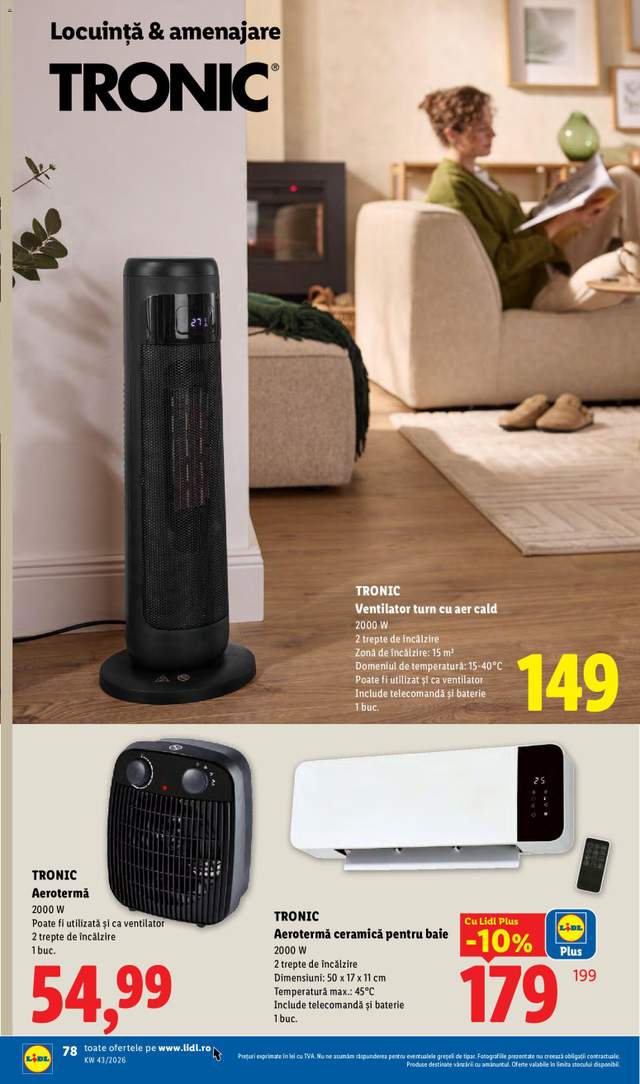 Noul catalog Lidl de la 19.10.
