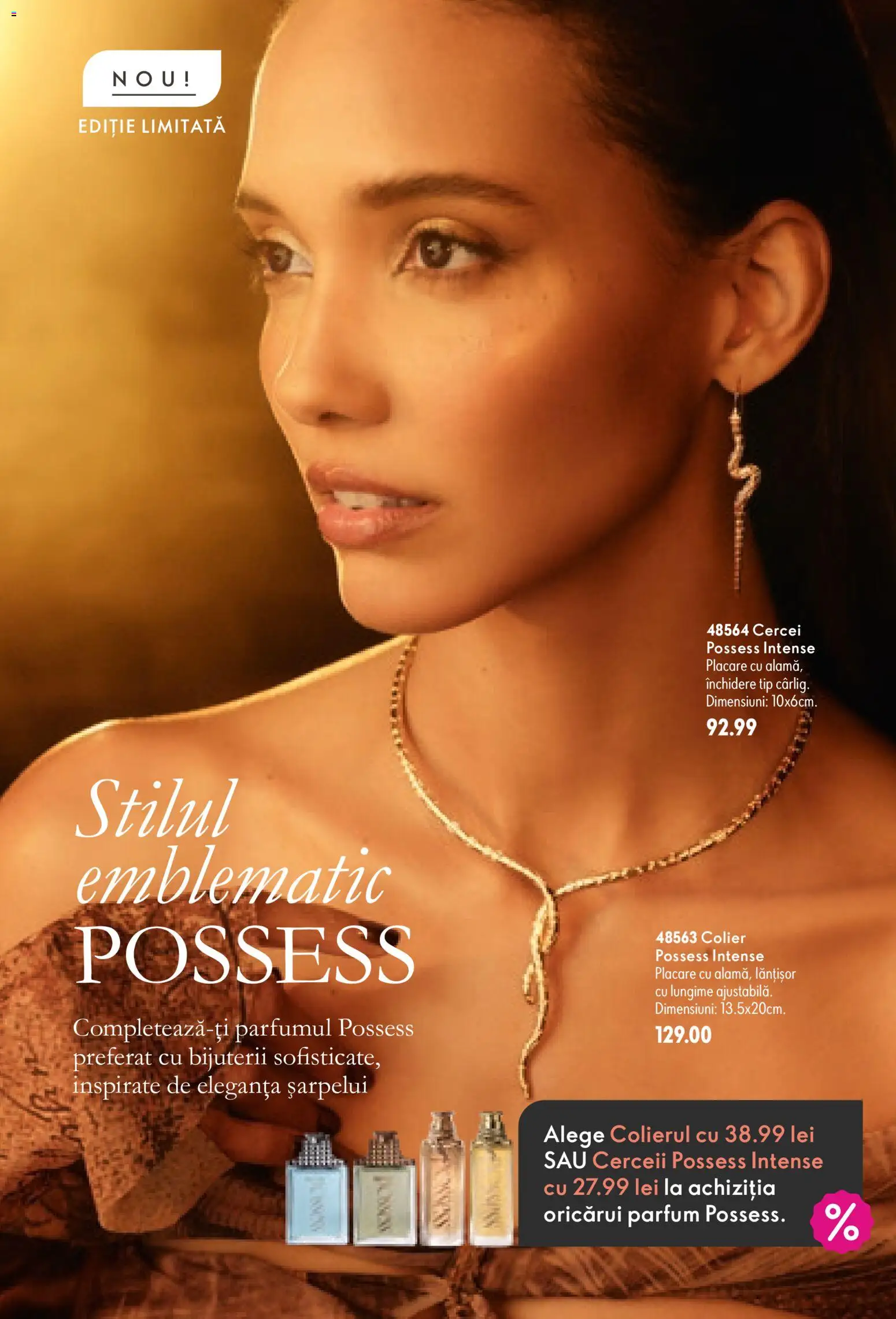 Previzualizarea de cataloage: Oriflame Oriflame ECatalogue valabil de la 11.11.2026 - Parfum, Cercei, Colier, Intense, Tip