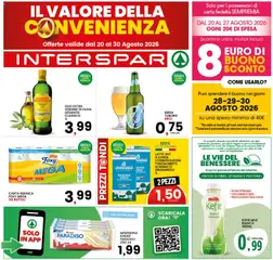 Anteprima dell'opuscolo Interspar volantino dal negozio Interspar valido da 20/08/2026