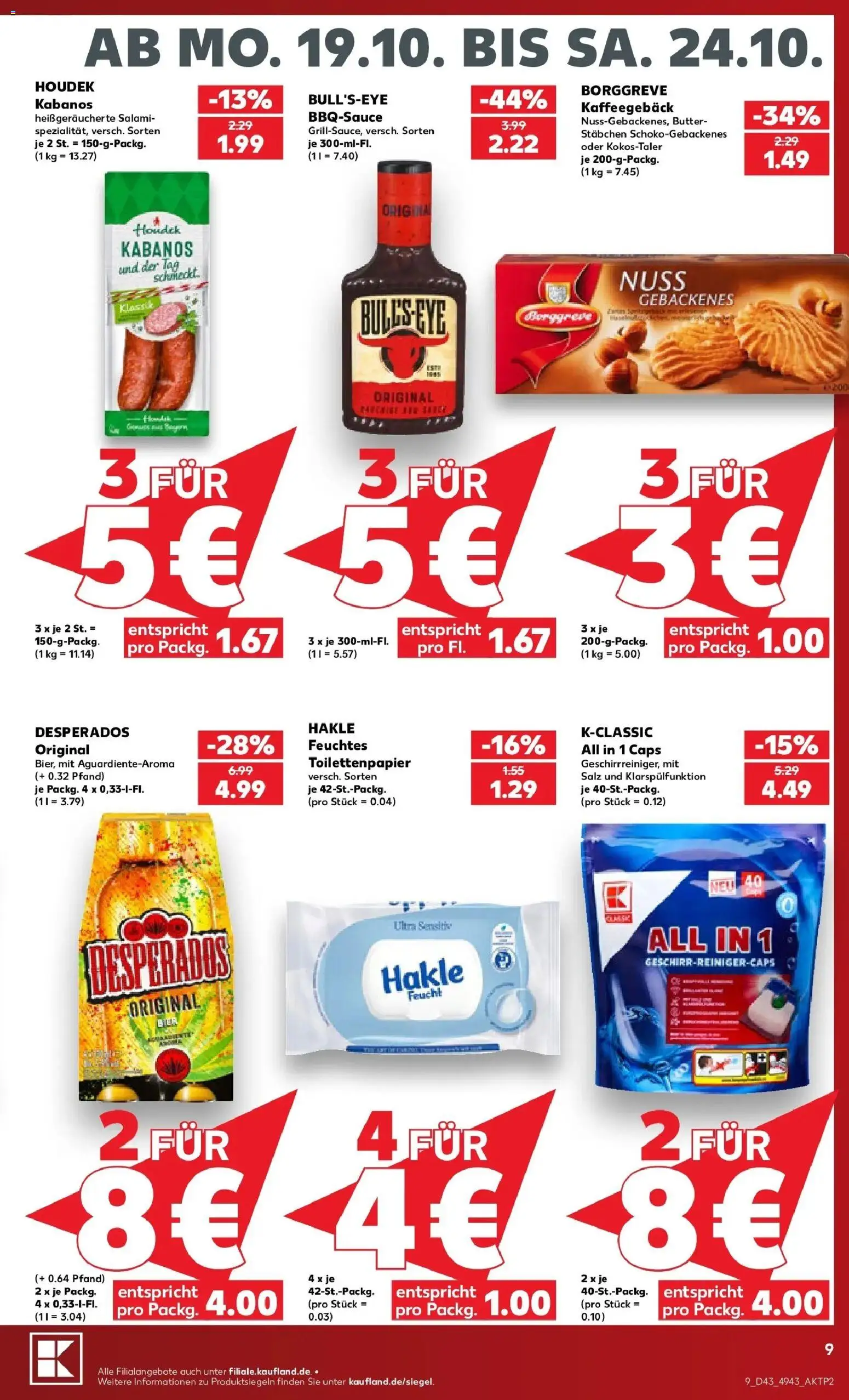 Vorschau von dem Prospekt des Geschäftes Kaufland, gültig ab dem 19.10.2026