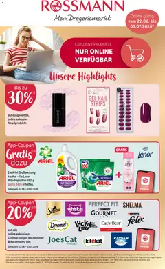 Vorschau von dem Prospekt des Geschäftes Rossmann, gültig ab dem 22.06.2026