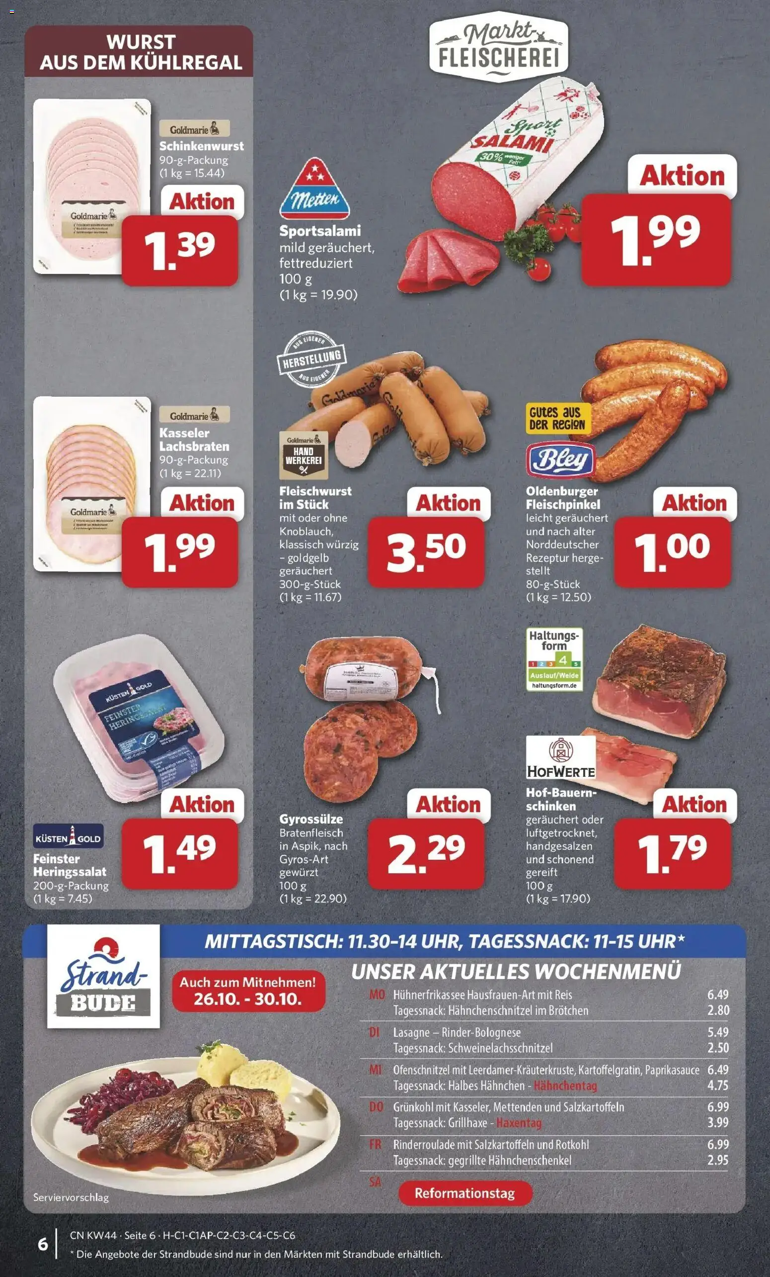 Vorschau von dem Prospekt des Geschäftes Combi, gültig ab dem 26.10.2026
