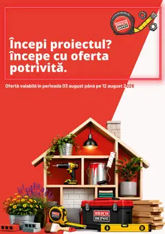 Previzualizarea de cataloage: Brico Depot Brico Depot Catalog valabil de la 03.08.2026