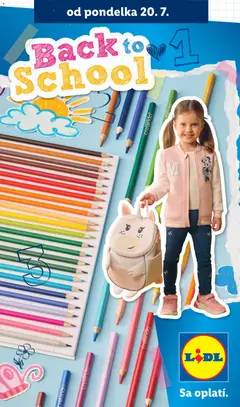 Náhľad Lidl letáku platného od 20.07.2026