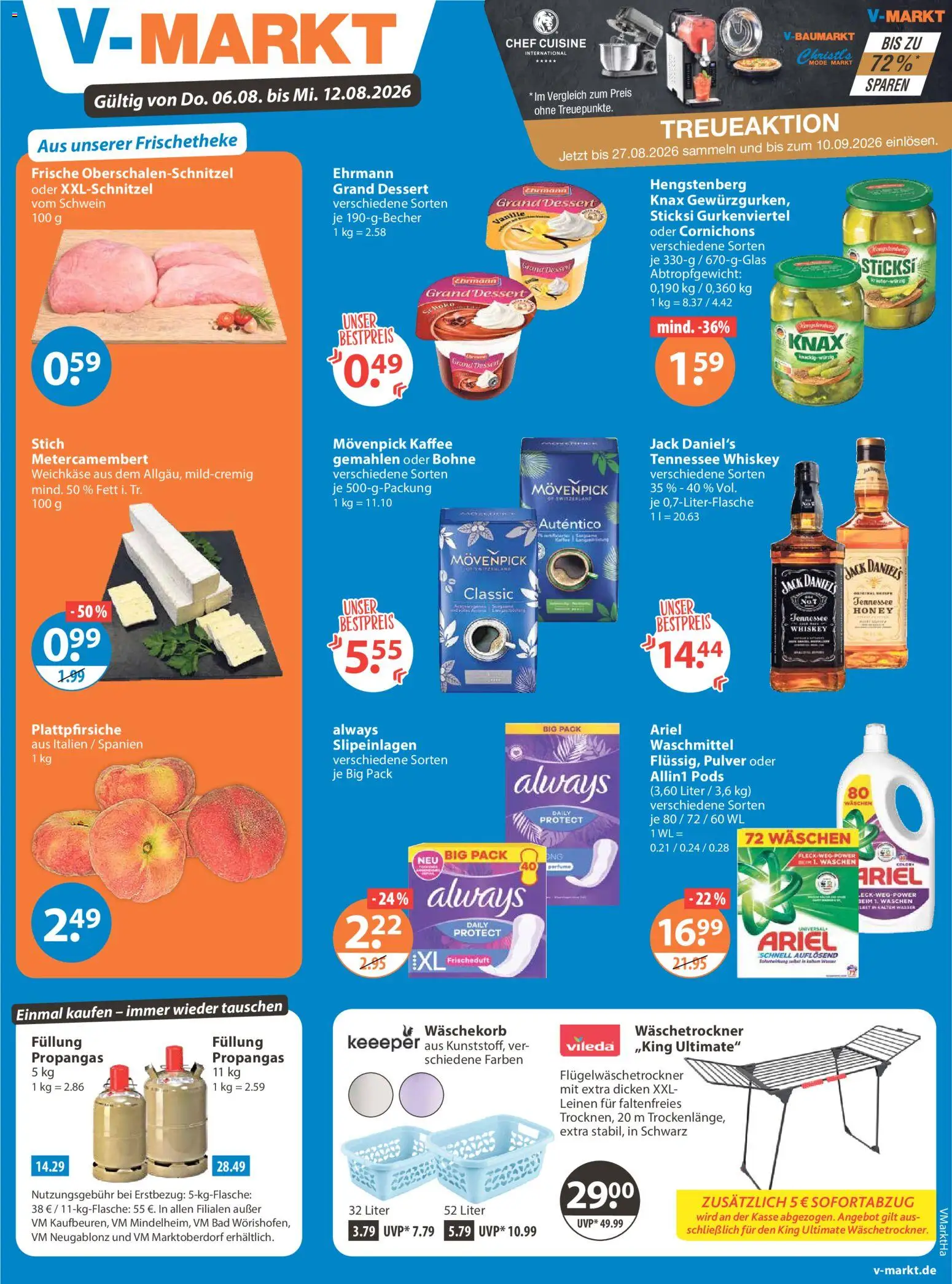 Vorschau von dem Prospekt des Geschäftes V-Markt, gültig ab dem 06.08.2026