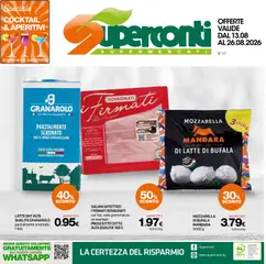 Anteprima dell'opuscolo Superconti volantino dal negozio Superconti valido da 13/08/2026