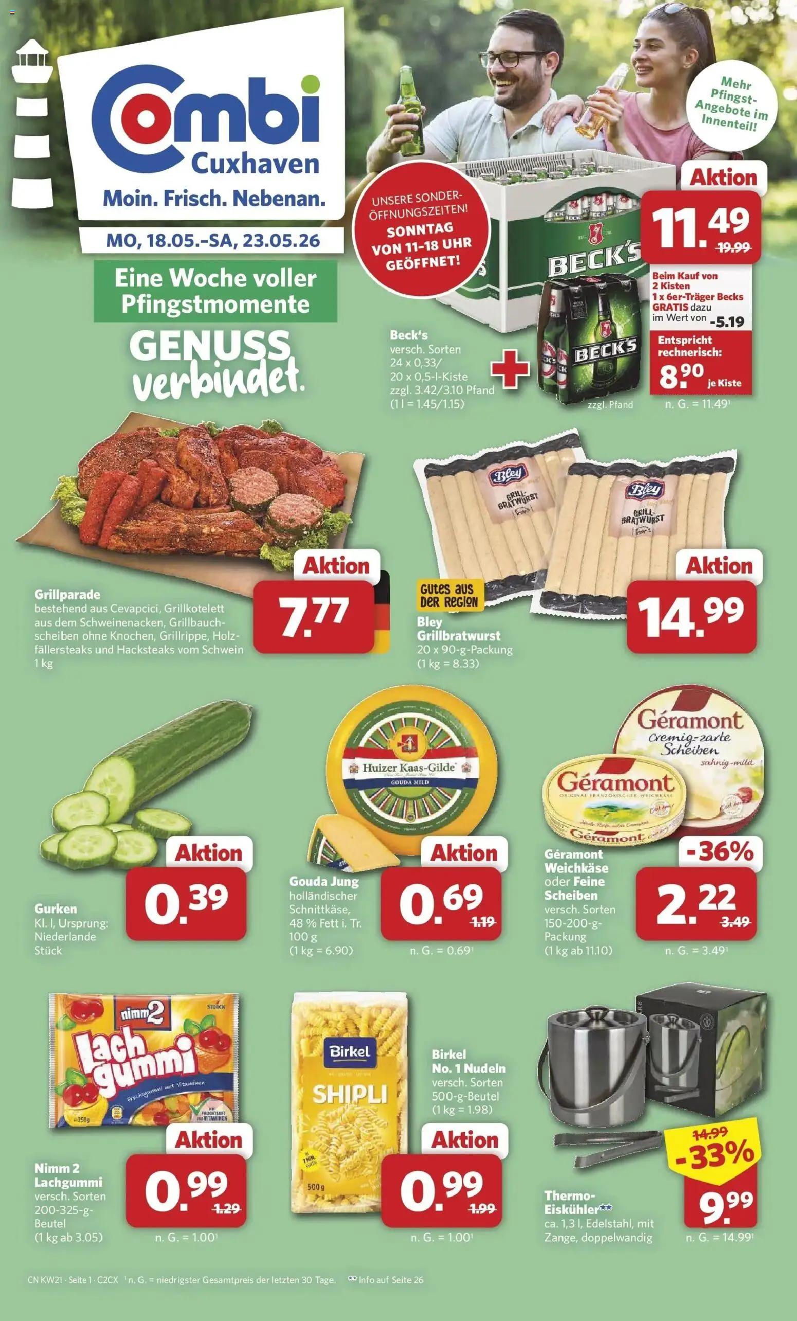 Vorschau von dem Prospekt des Geschäftes Combi, gültig ab dem 18.05.2026