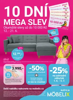 Náhled nabídky: Möbelix Möbelix leták platný od 08.06.2026