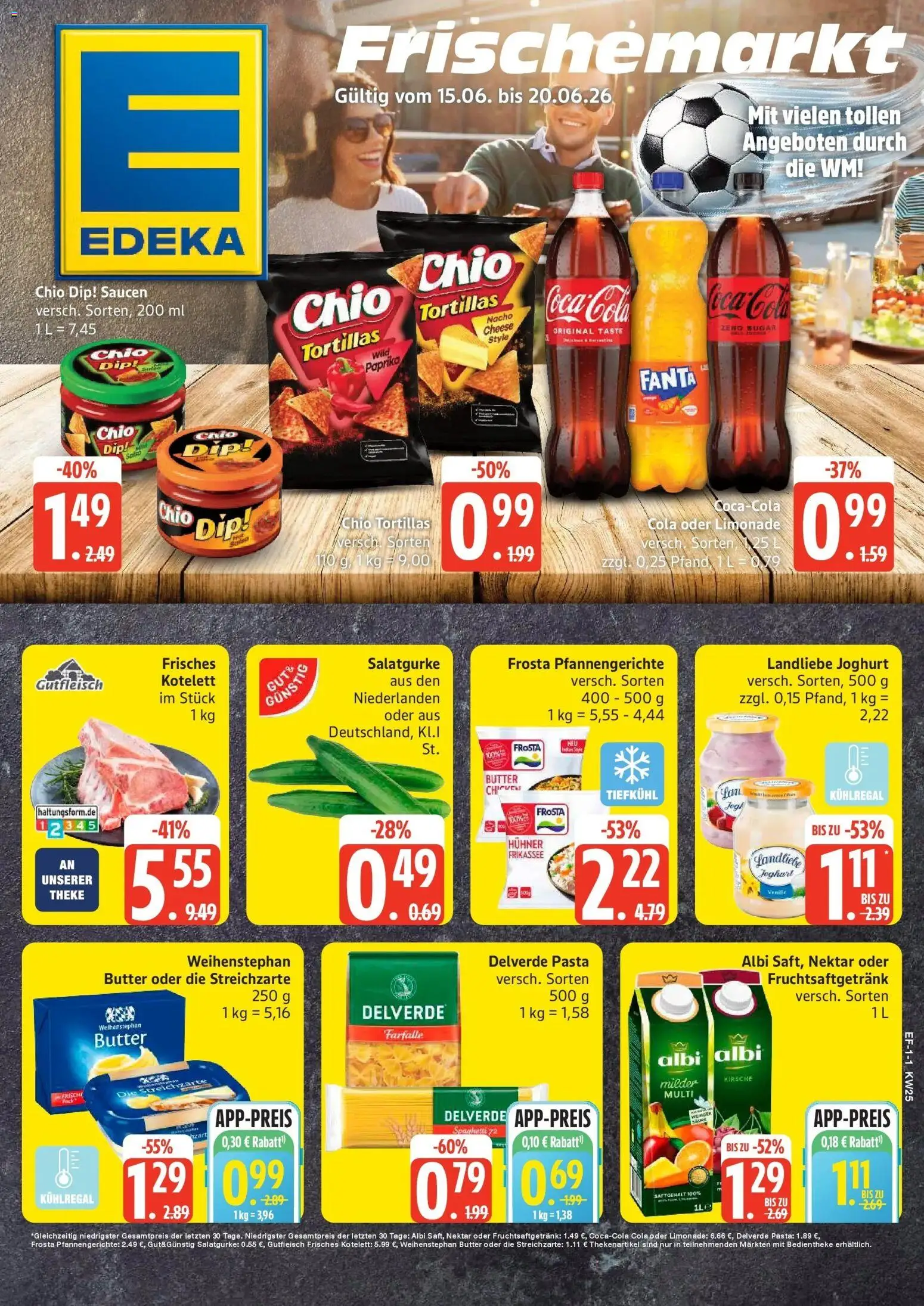 Vorschau von dem Prospekt des Geschäftes Edeka, gültig ab dem 14.06.2026