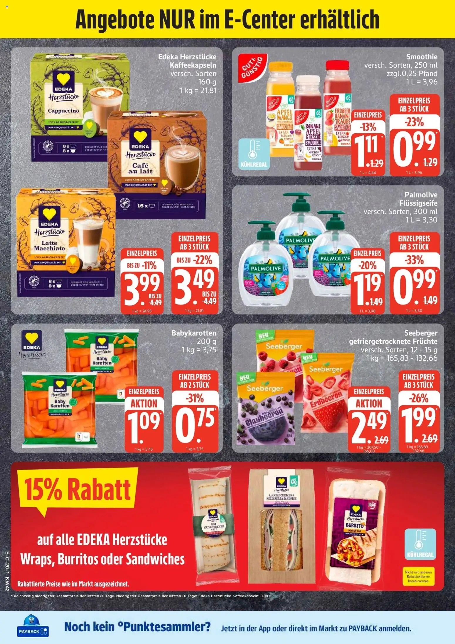 Vorschau von dem Prospekt des Geschäftes Edeka, gültig ab dem 12.10.2026