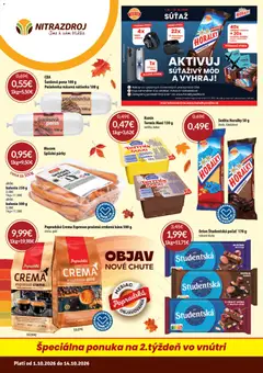 Náhľad Nitrazdroj letáku platného od 01.10.2026