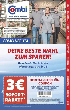 Vorschau von dem Prospekt des Geschäftes Combi, gültig ab dem 07.09.2026