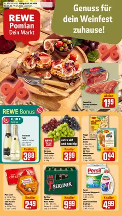 Vorschau von dem Prospekt des Geschäftes Rewe, gültig ab dem 12.10.2026