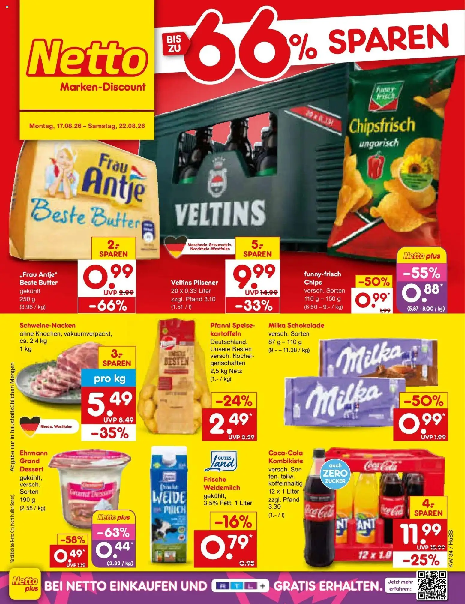 Vorschau von dem Prospekt des Geschäftes Netto Marken-Discount, gültig ab dem 17.08.2026