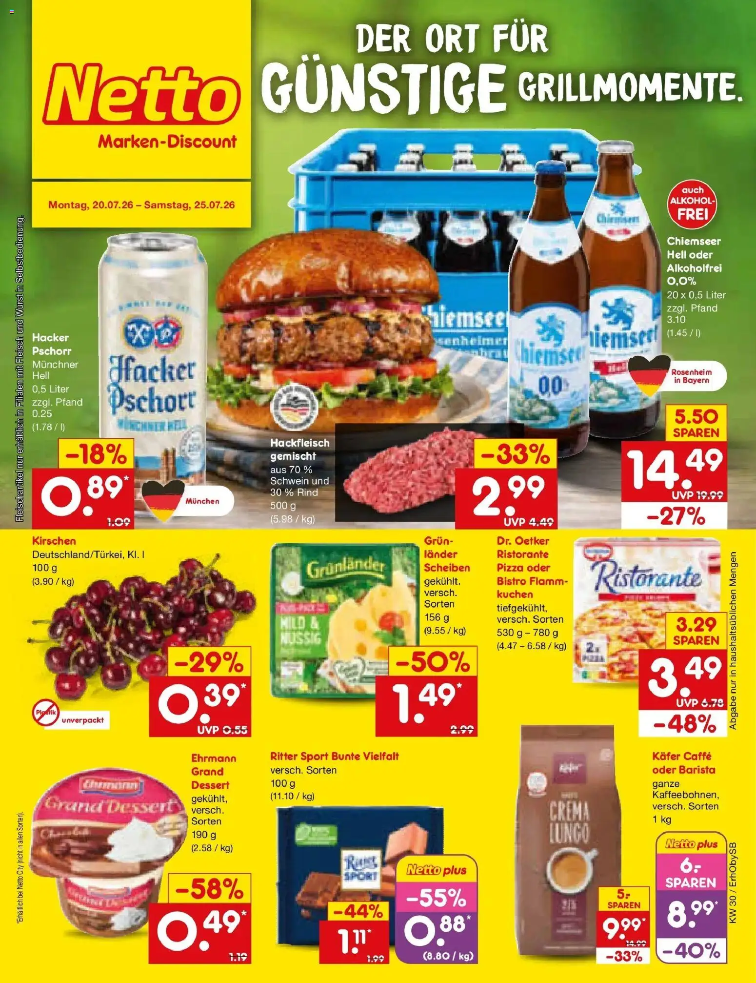 Vorschau von dem Prospekt des Geschäftes Netto Marken-Discount, gültig ab dem 20.07.2026