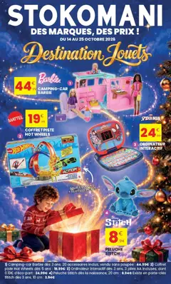 Prévisualisation de Stokomani - Catalogue destination jouets du magasin Stokomani formulaire valide 14/10/2026