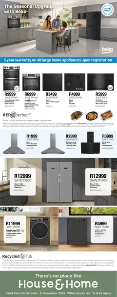 Preview of House and Home flyer valid from 24/10/2026