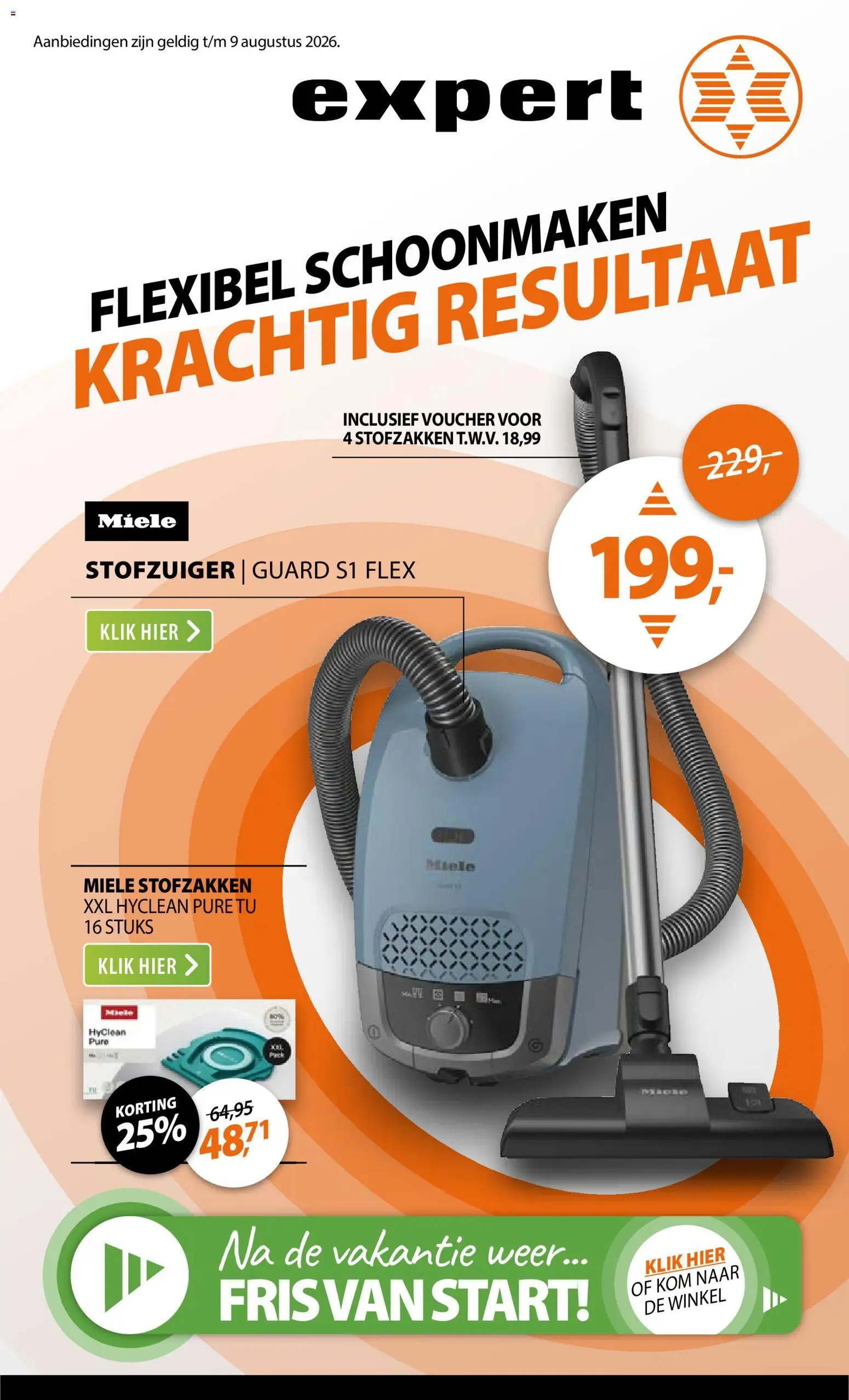 Voorbeeld van Expert folder van winkel Expert geldig vanaf 03-08-2026
