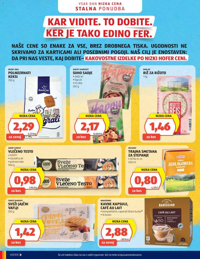 Novi Hofer katalog od 30.09.
