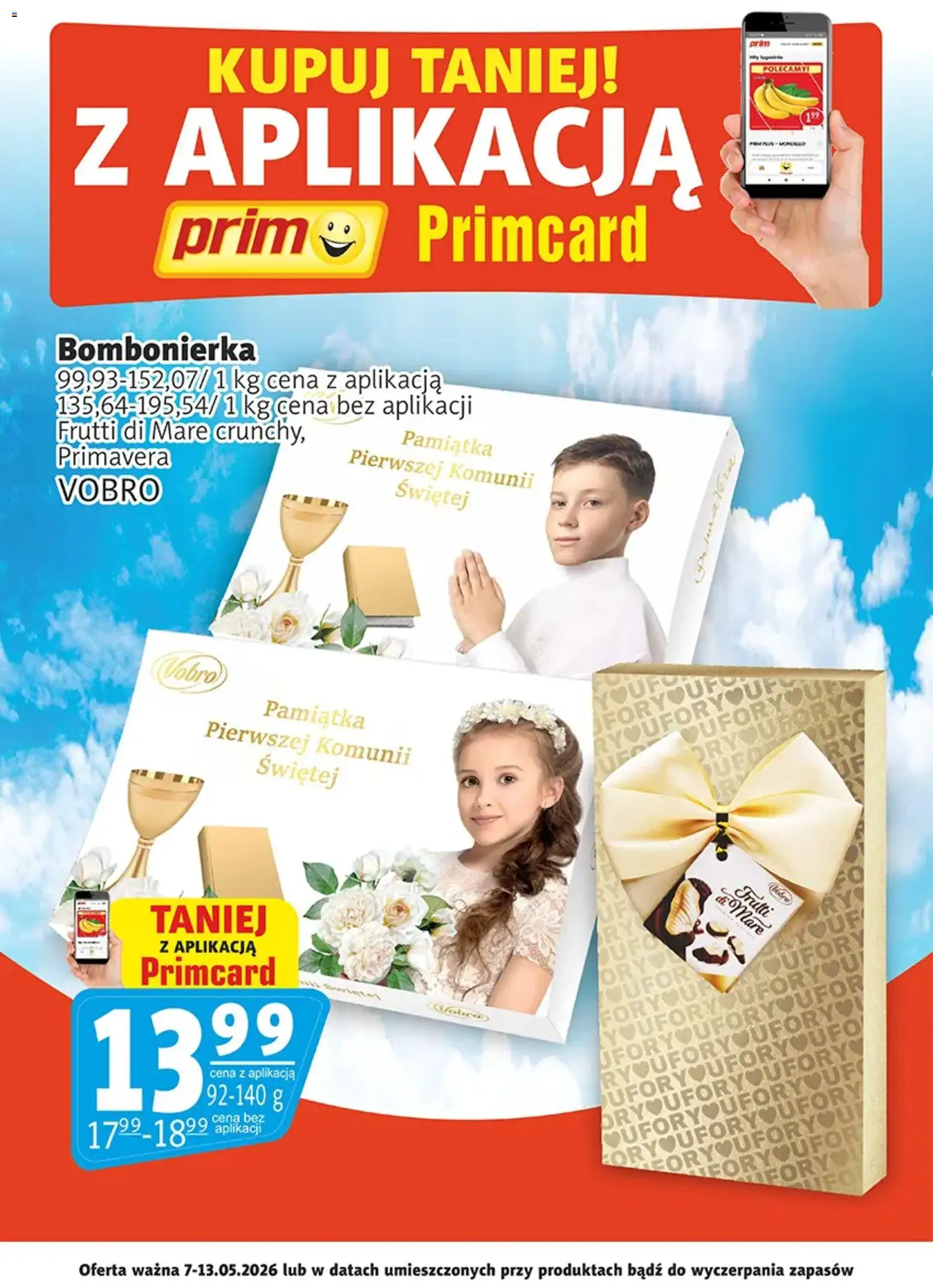 Pogląd gazetki "Prim Market promocje - Primcard" ze sklepu Prim Market ważnej od 07.05.2026