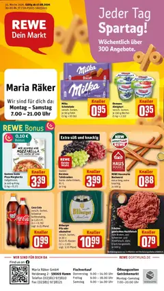 Vorschau von dem Prospekt des Geschäftes Rewe, gültig ab dem 17.08.2026
