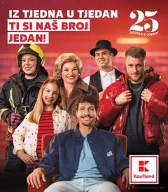 Pregled letka Split-Ravne njive trgovine Kaufland vrijedi od 29.04.2026