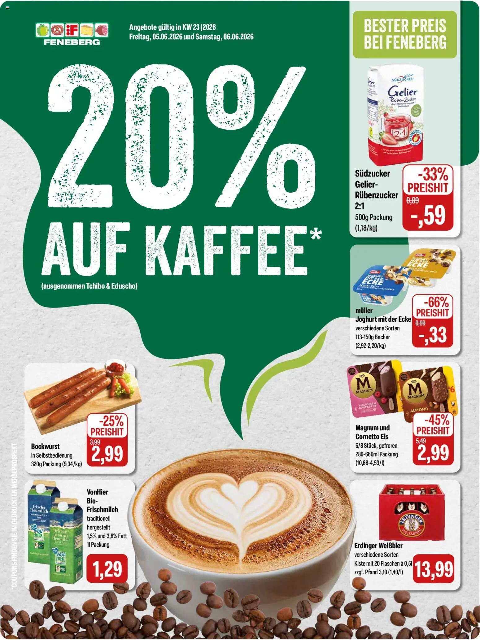 Vorschau von dem Prospekt des Geschäftes Feneberg, gültig ab dem 05.06.2026
