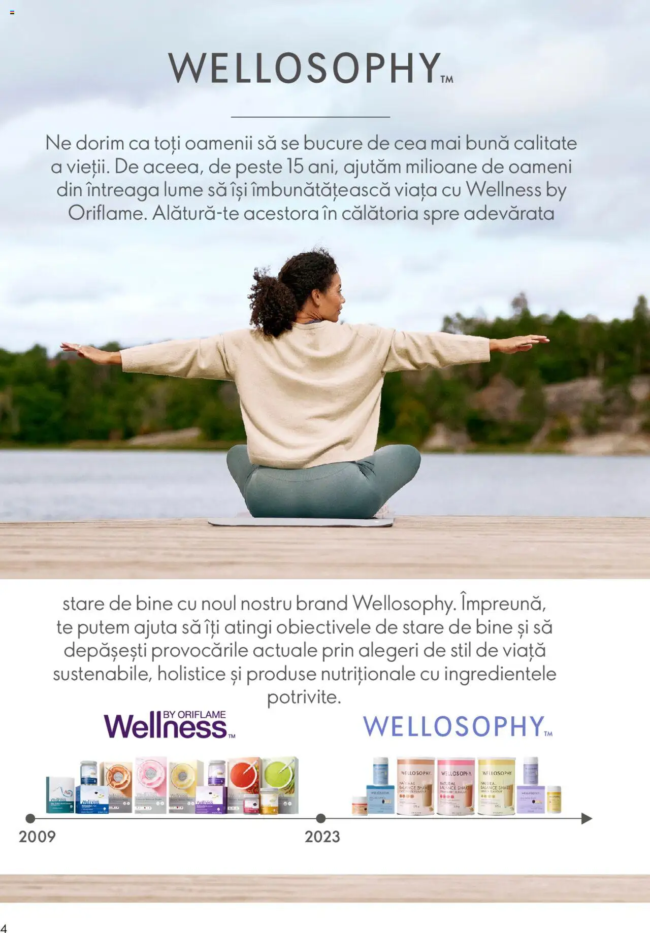 Previzualizarea de cataloage: Oriflame Catalog - Wellosophy valabil de la 31.10.2023