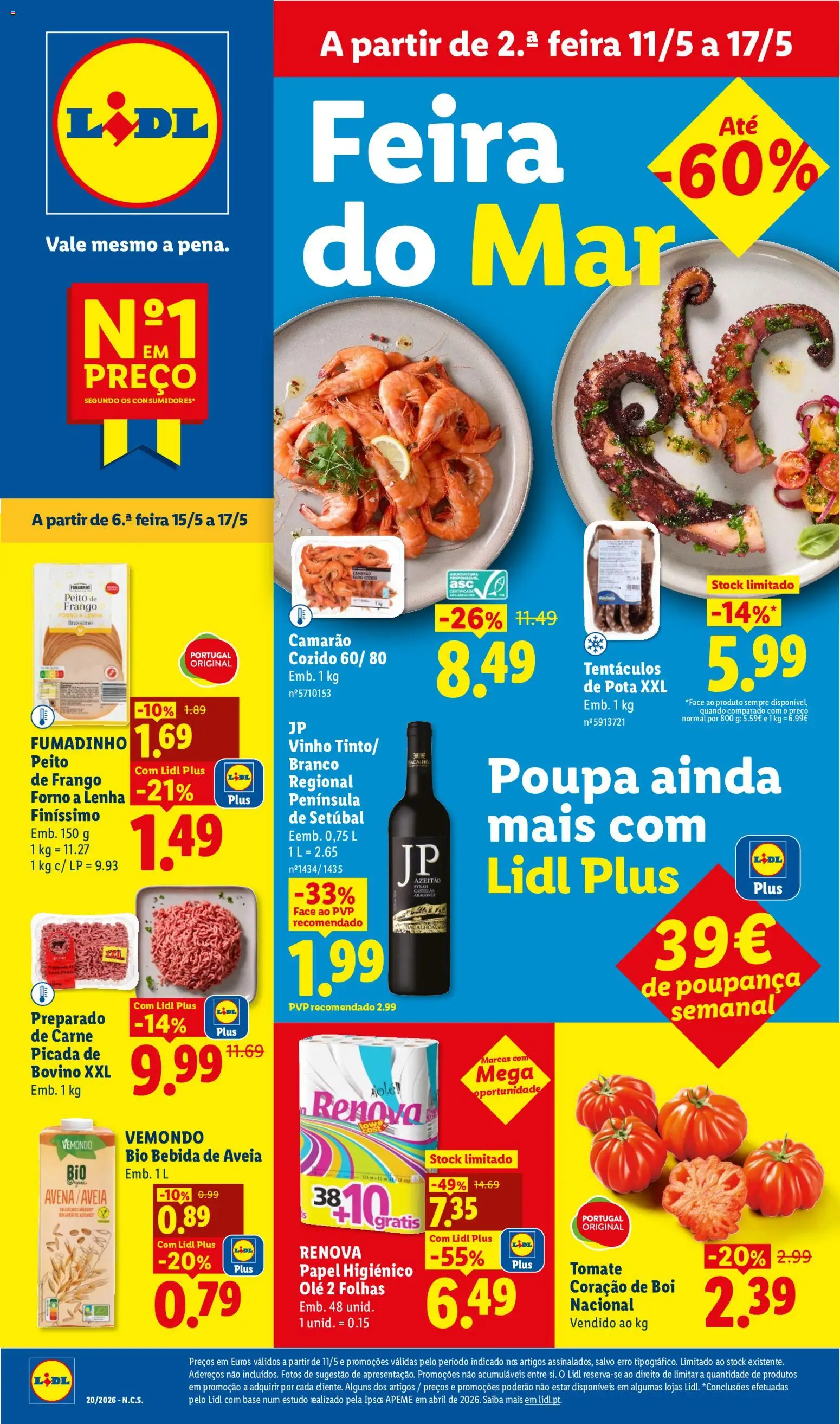 Pré-visualização do folheto da loja Lidl válida a partir de 11/05/2026