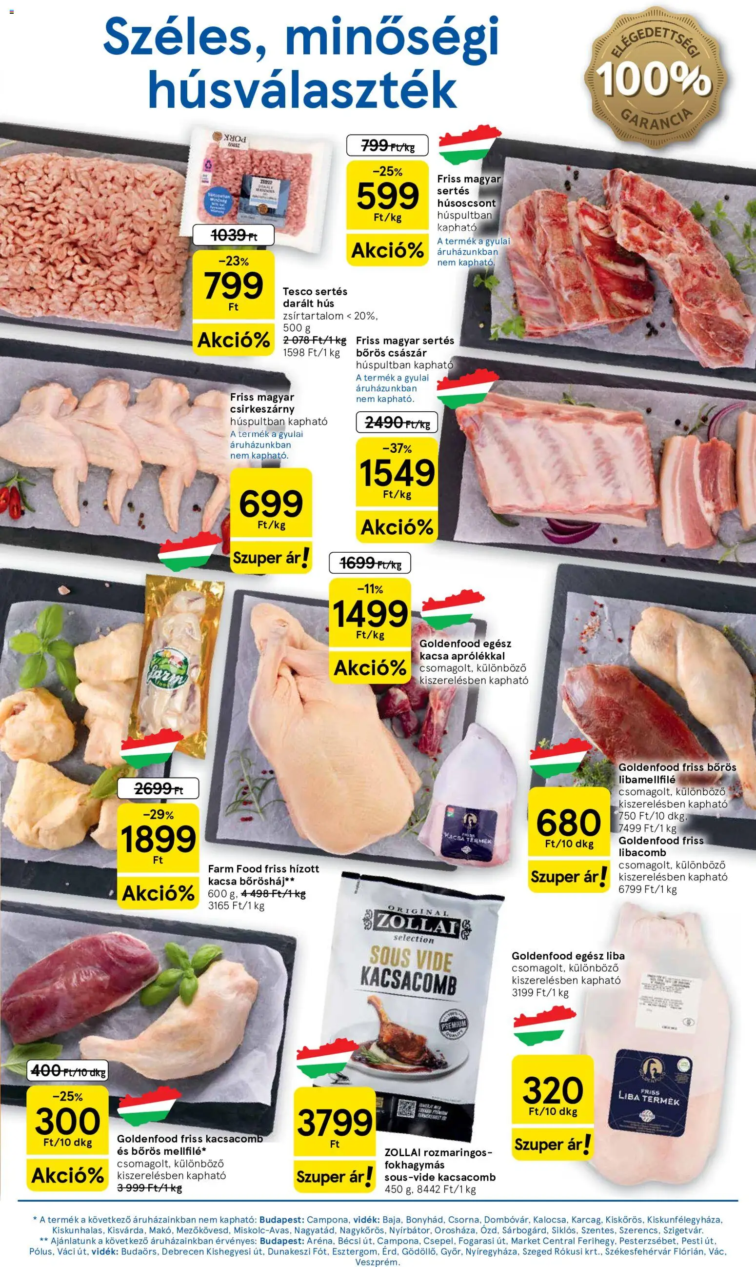Tesco - Tesco aktuális akciós újság megtekintése, amely érvényes 2026.10.29.-től