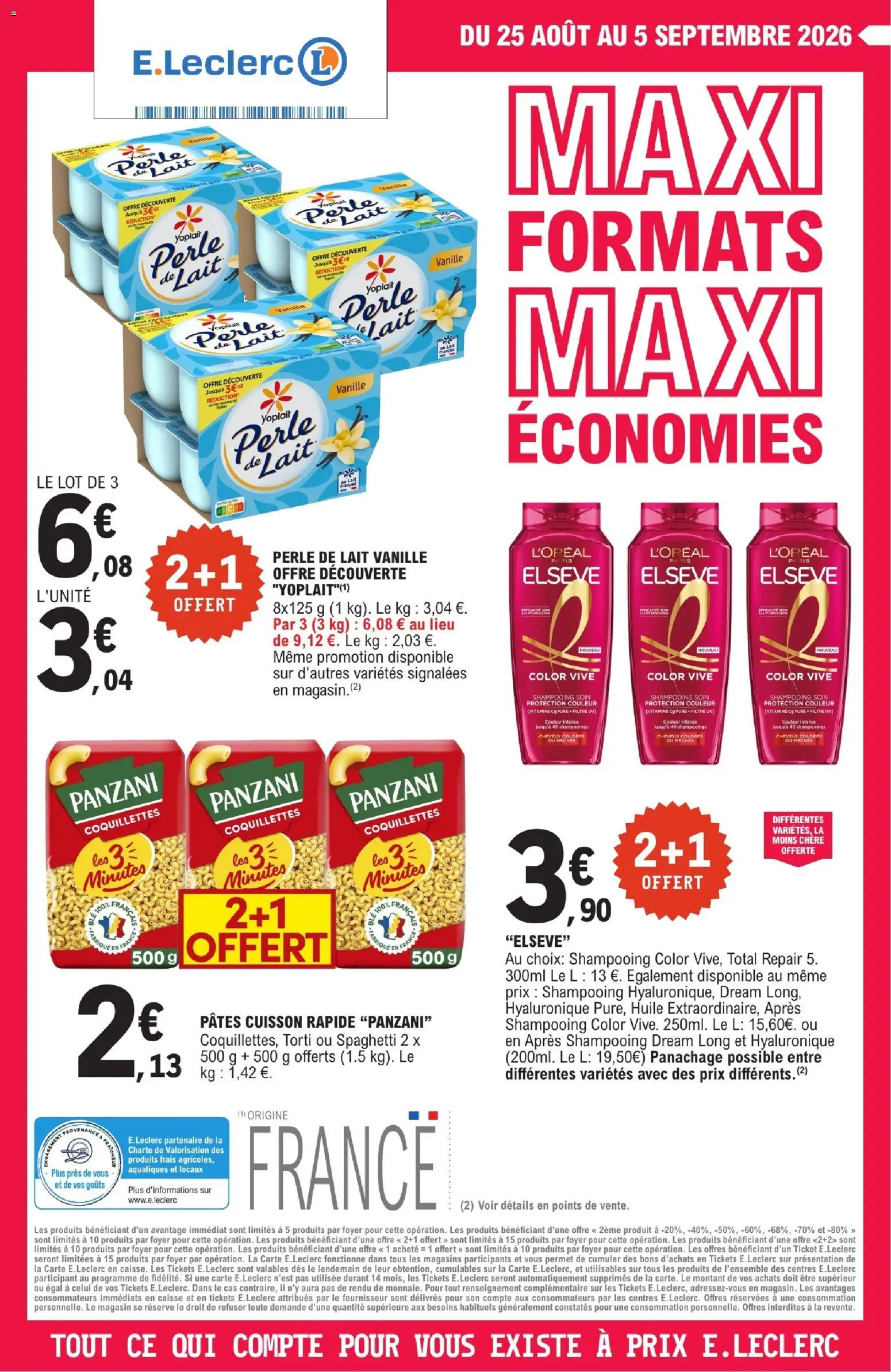 Prévisualisation de E.Leclerc catalogue du magasin E.Leclerc formulaire valide 25/08/2026