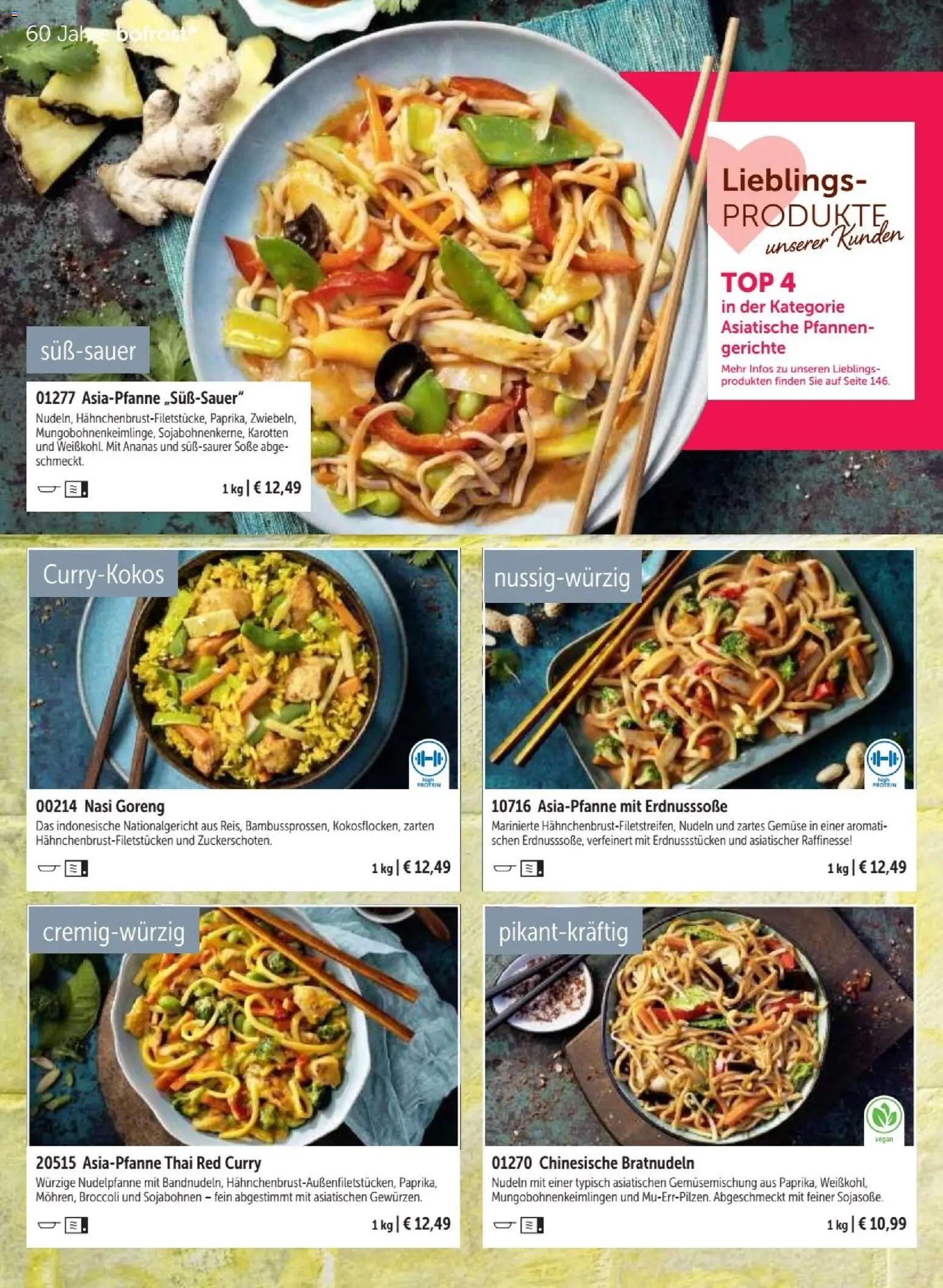 Vorschau von dem Prospekt des Geschäftes Bofrost, gültig ab dem 07.09.2026 - Gerichte, Gemüse, Nudeln, Top, Ananas, Soße