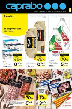Vista previa del folleto de la tienda Caprabo válido desde el 17/09/2026 