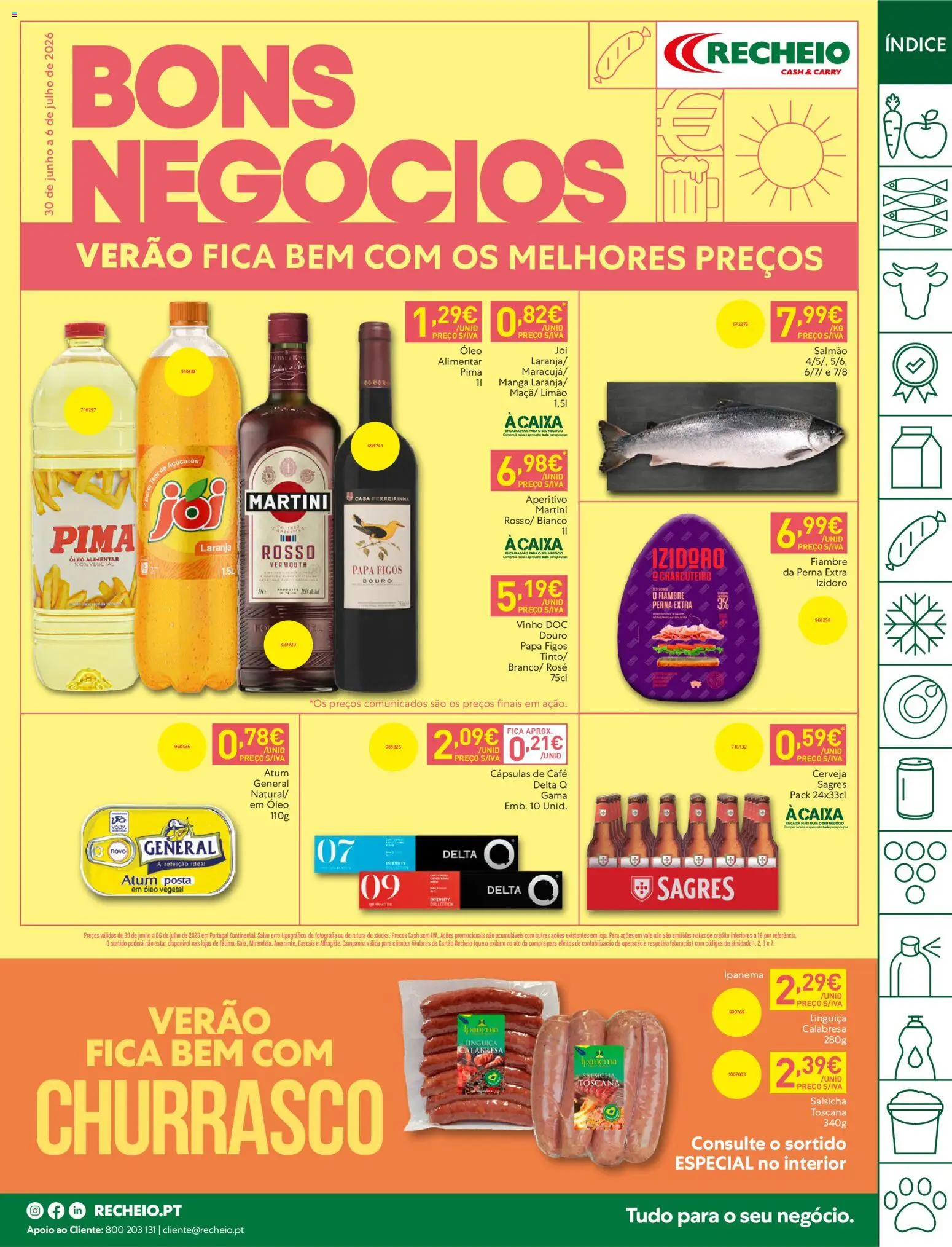 Pré-visualização do folheto da loja Recheio válida a partir de 30/06/2026