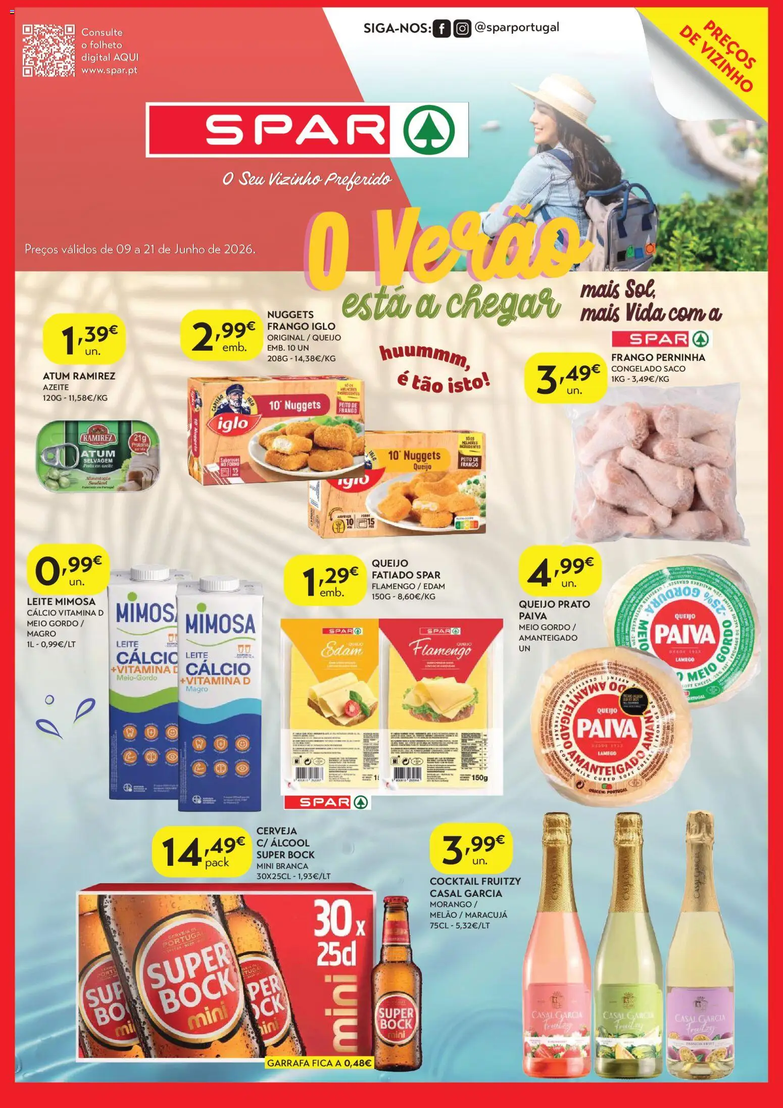 Pré-visualização do folheto da loja Spar válida a partir de 09/06/2026