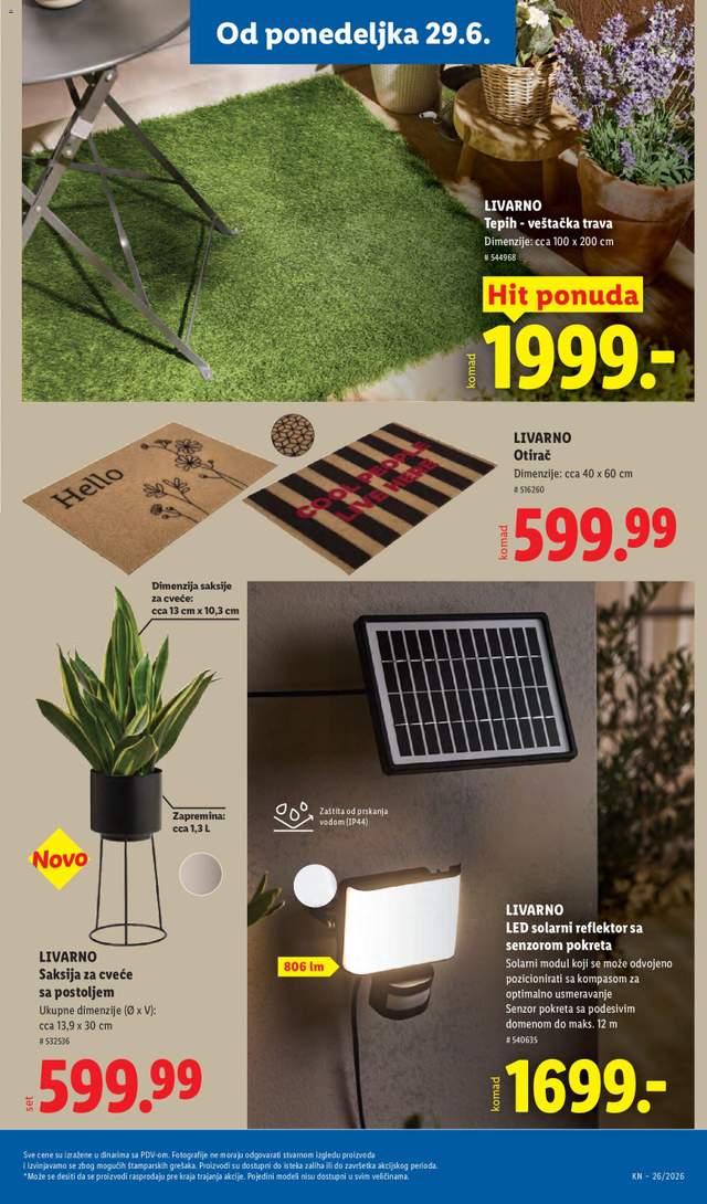 Novi Lidl katalog od 25.06.