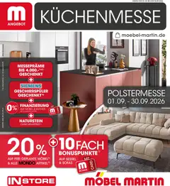 Vorschau von dem Prospekt des Geschäftes Möbel Martin, gültig ab dem 01.09.2026