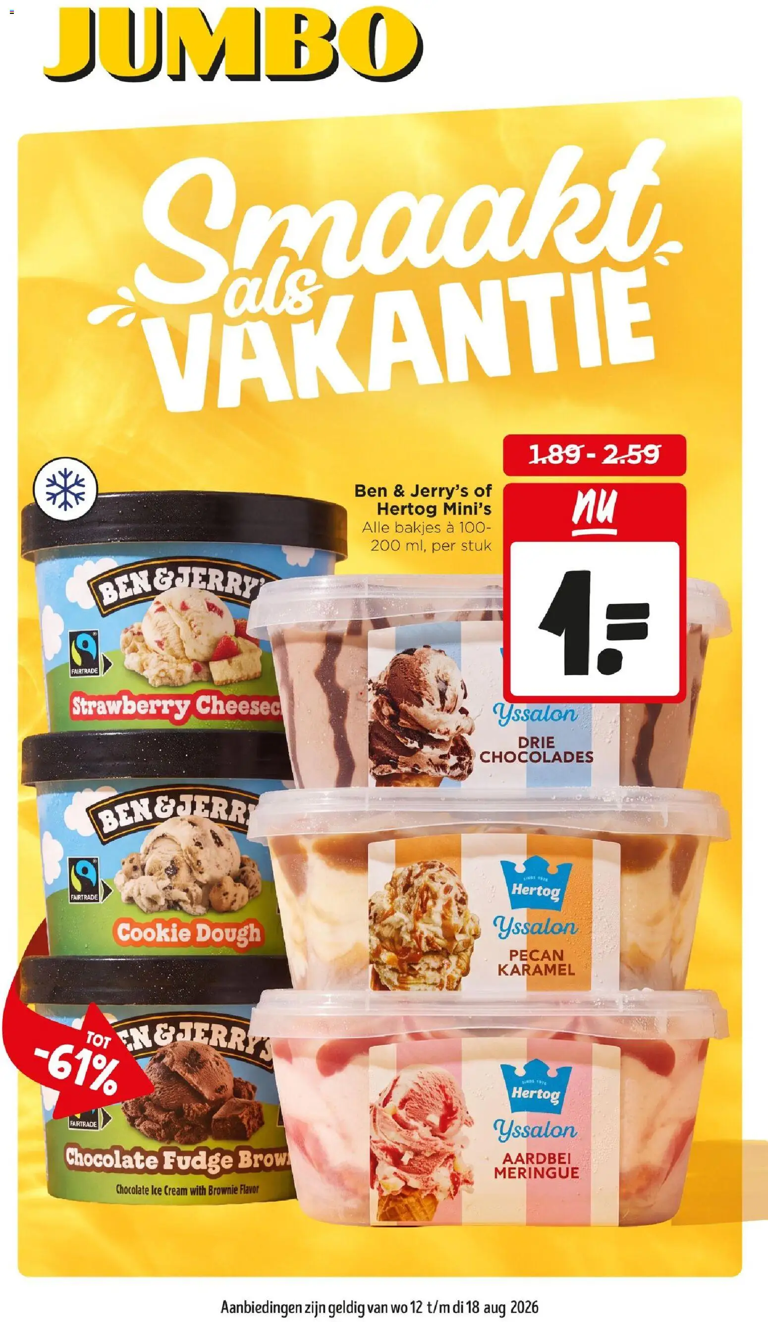 Voorbeeld van Jumbo folder week 33 van winkel Jumbo geldig vanaf 12-08-2026