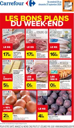 Prévisualisation de Carrefour les bons plans du week-end du magasin Carrefour formulaire valide 25/09/2026