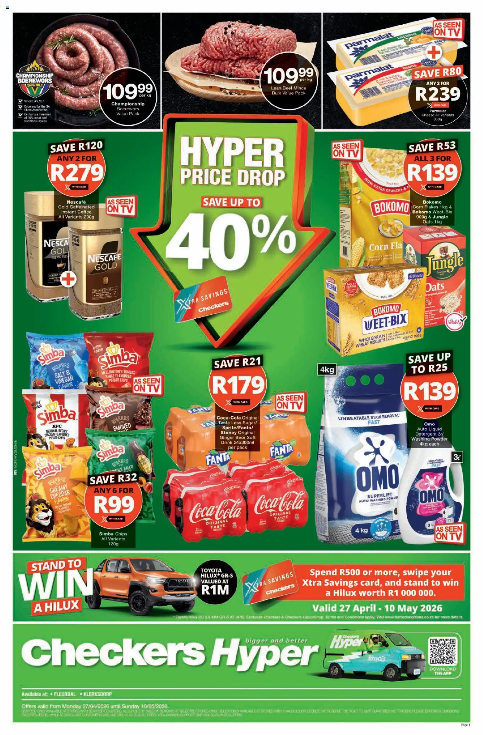Preview of Checkers flyer valid from 27/04/2026