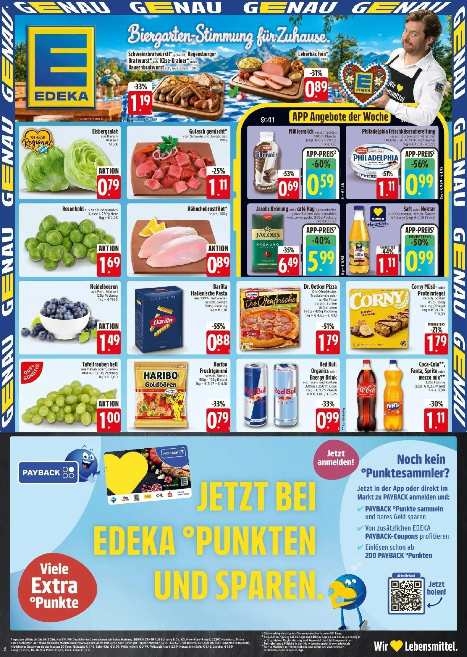 Vorschau von dem Prospekt des Geschäftes Edeka, gültig ab dem 24.09.2026