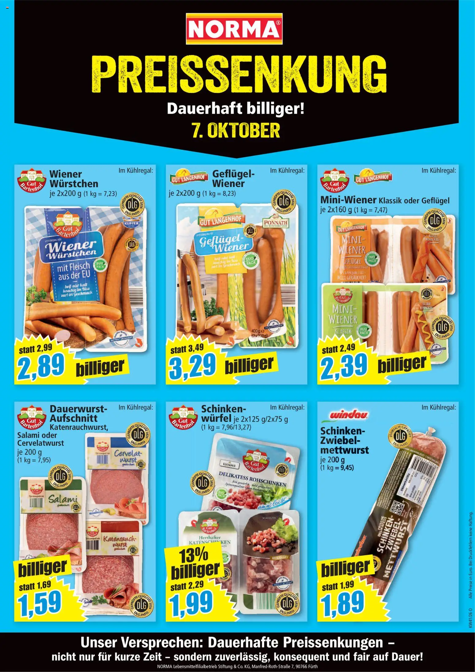 Vorschau von dem Prospekt des Geschäftes Norma, gültig ab dem 09.11.2026