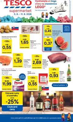 Náhľad Tesco letáku platného od 05.08.2026