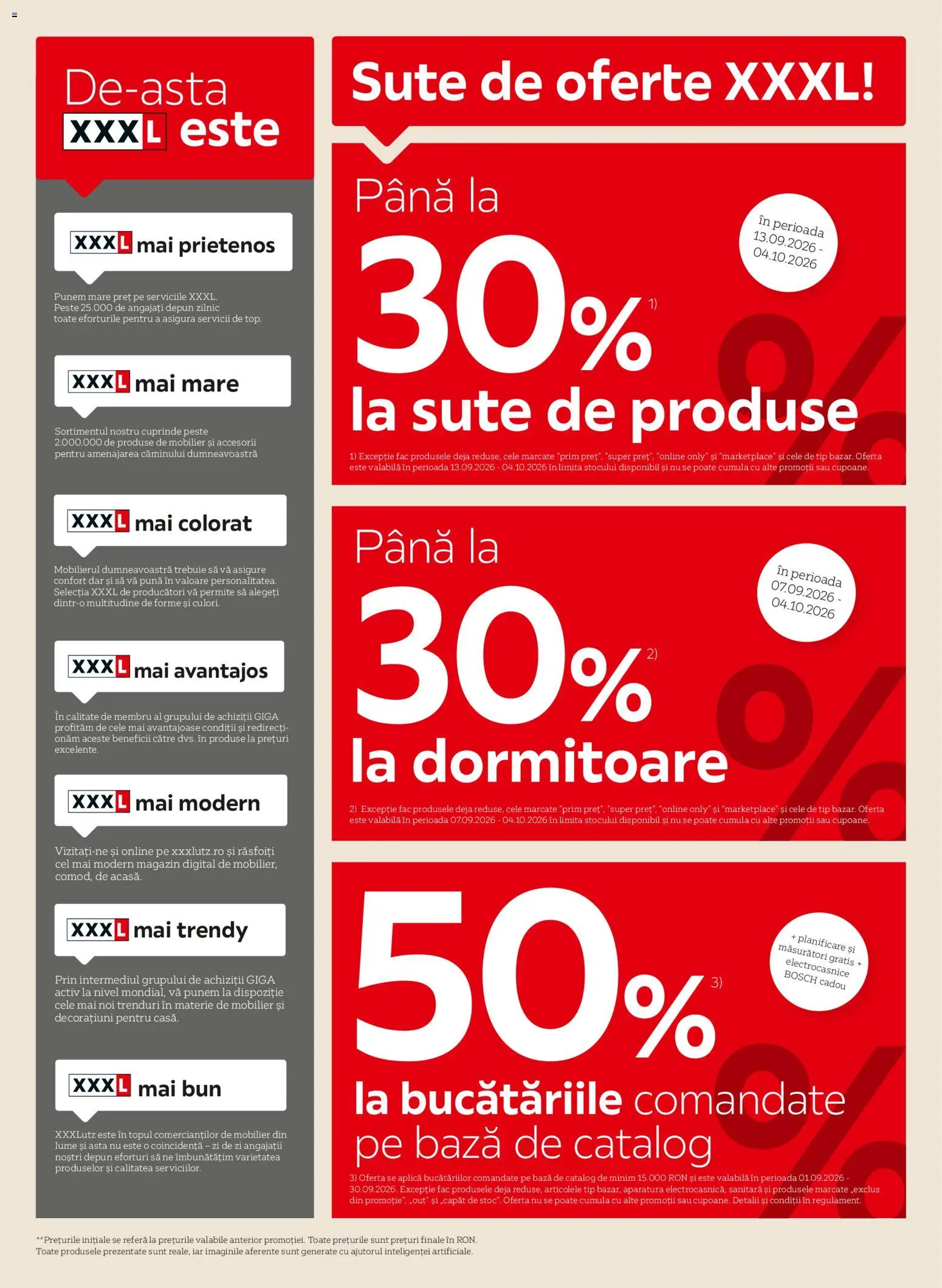 Previzualizarea de cataloage: XXXLutz XXXLutz Catalog valabil de la 07.09.2026