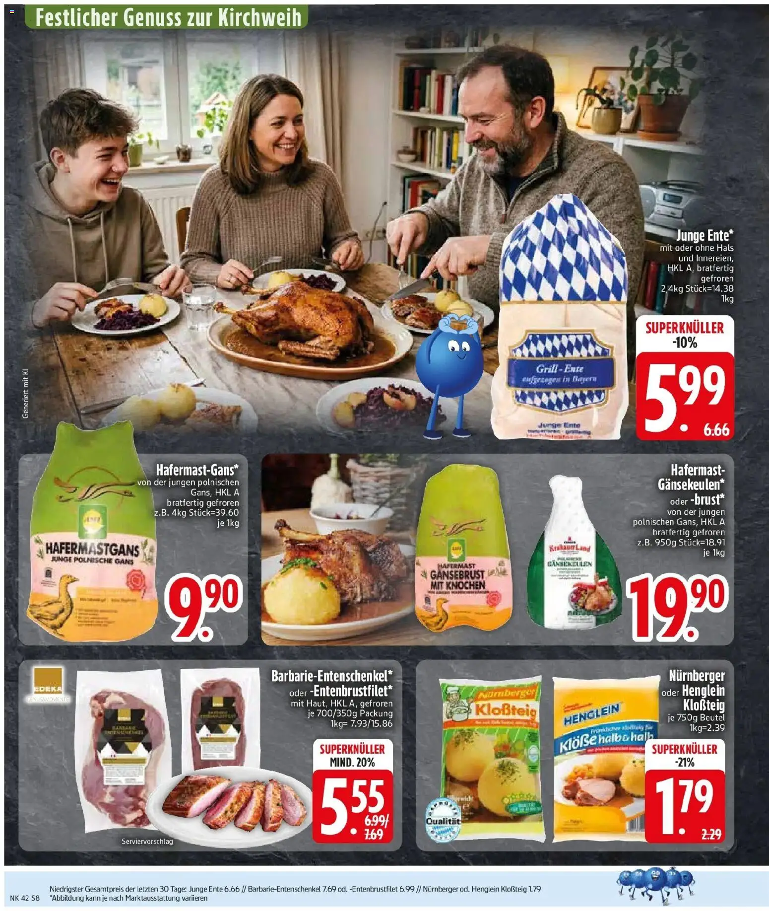 Vorschau von dem Prospekt des Geschäftes Edeka, gültig ab dem 12.10.2026