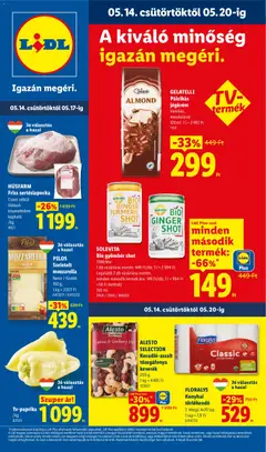 Lidl - Lidl akciós újság megtekintése, amely érvényes 2026.05.14.-től