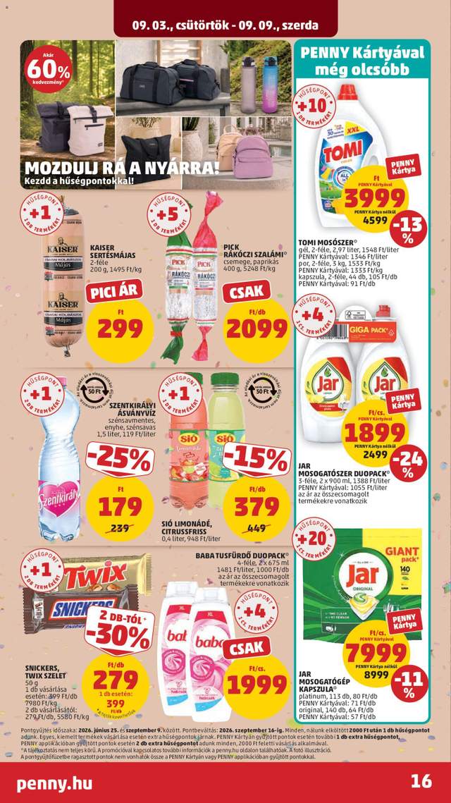 Új Penny akciós újság 09.03.