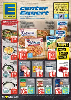 Vorschau von dem Prospekt des Geschäftes Edeka, gültig ab dem 14.09.2026