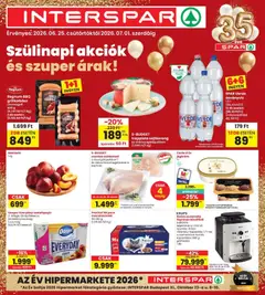 Interspar - Interspar akciós újság megtekintése, amely érvényes 2026.06.25.-től